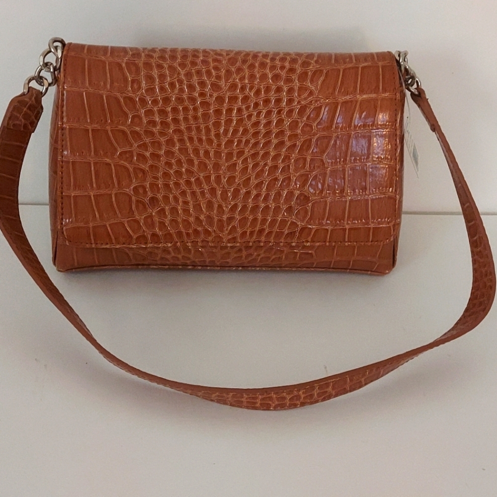 Vintage Liz Claiborne Mock Croc purse